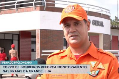 Corpo de Bombeiros reforça monitoramento nas praias da capital