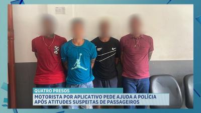 Motorista por aplicativo pede ajuda a polícia após atitudes suspeitas de passageiros