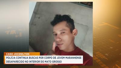 Caso Jocenilton: buscas continuam por corpo do jovem maranhense 