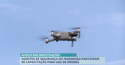 Agentes de segurança do Estado participam de capacitação para uso de drones