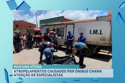 Atropelamentos causados por ônibus chama atenção de especialistas