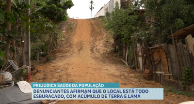 Moradores denunciam problemas de infraestrutura na Rua dos Professores, no bairro Cohafuma