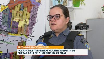 Mulher é conduzida por suspeita de furto em shopping de São Luís