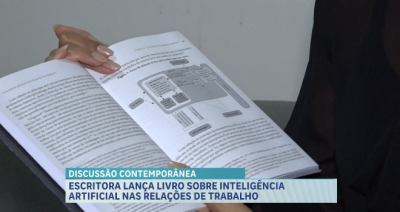 Escritora lança livro sobre Inteligência Artificial nas relações de trabalho 