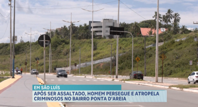 Homem é vítima de assalto na Avenida Litorânea, em São Luís 