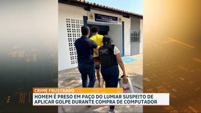 Homem é preso suspeito de aplicar golpe em venda de computador pela internet