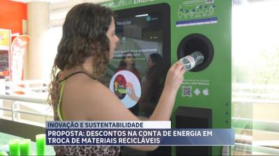 Programa oferece descontos na conta de energia elétrica em troca de materiais recicláveis