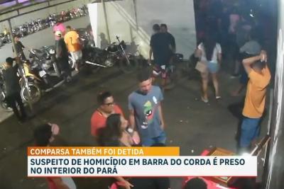 Polícia conduz casal suspeito de homicídio em Barra do Corda