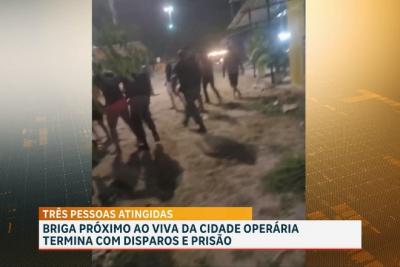 Briga deixa três pessoas feridas por disparos de arma de fogo no bairro Cidade Operária