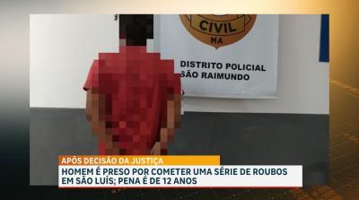 Polícia Civil prende condenado por roubo e corrupção de menores em São Luís