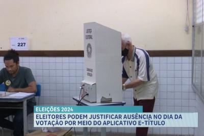 Eleitor pode justificar falta pelo aplicativo e-Título no dia da votação