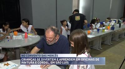 Convento das Mercês promove oficina de Literatura de Cordel, em São Luís