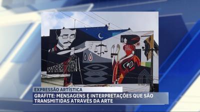 Grafite: manifestação artística decora fachadas e transmite mensagens