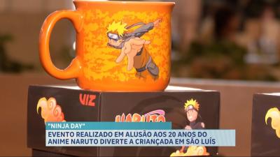 Ninja Day celebra 20 anos do anime Naruto em shopping de São Luís