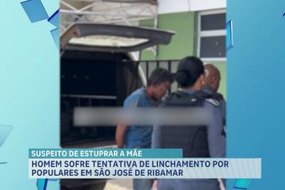 Homem suspeito de estuprar a mãe sofre tentativa de linchamento em São José de Ribamar