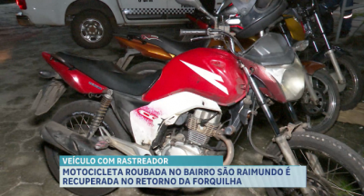 Motocicleta é recuperada após roubo no Bairro do São Raimundo em São Luís