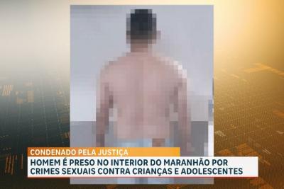 Em Buriticupu, polícia cumpre mandado de prisão de Santa Catarina por crimes sexuais