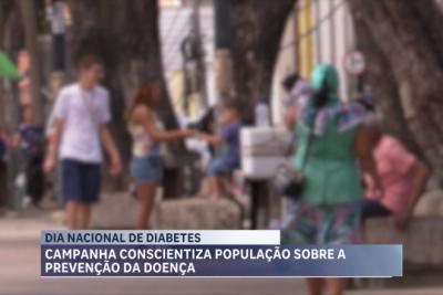 Dia Nacional de Diabetes: campanha conscientiza população em São Luís