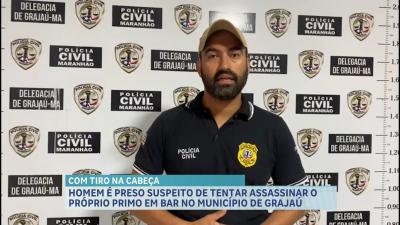 Polícia Civil prende suspeito de tentativa de homicídio em Grajaú