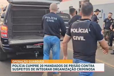 Presos 12 suspeitos de integrar organizações criminosas e praticar homicídios em Imperatriz