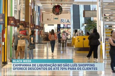 Campanha de liquidação no São Luís Shopping oferece descontos de até 70%