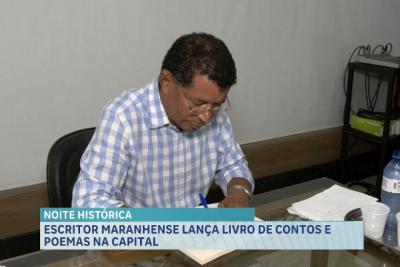 Escritor maranhense lança livro de contos e poemas em São Luís