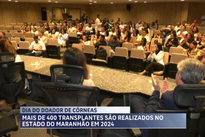 evento é realizado no Dia do Daodor de Córneas em São Luís