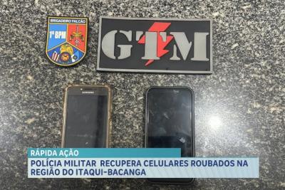 Polícia Militar recupera celular roubado na região do Itaqui-Bacanga