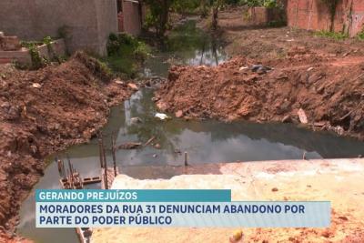 Moradores denunciam abandono e falta de infraestrutura na Travessa Piancó