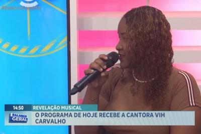 Vem Comigo: Cantora Vih Carvalho fala sobre sua tragetória na música