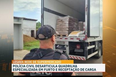 Polícia Civil desarticula quadrilha especializada em furto e receptação de carga