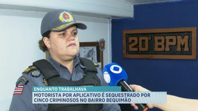 PM resgata motorista sequestrado no bairro Bequimão, em São Luís