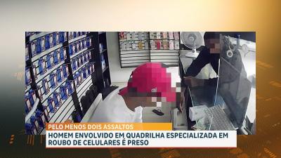 Preso integrante de bando especializado em roubar lojas de celulares em São Luís