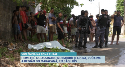 Homem é assassinado no bairro Itapera, próximo à região do Maracanã em São Luís