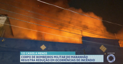 Corpo de Bombeiros Militar do Maranhão registra redução em ocorrências de incêndios  