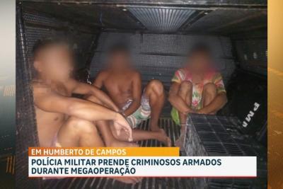 PM prende homens armados durante operação em Humberto de Campos