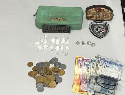 Polícia Civil prende dupla suspeita de tráfico de drogas e posse ilegal de arma de fogo