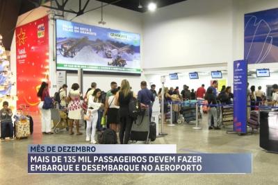 Aeroporto de São Luís espera movimentação recorde no fim de ano