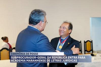 Nicolao Dino toma posse na Academia Maranhense de Letras Jurídicas