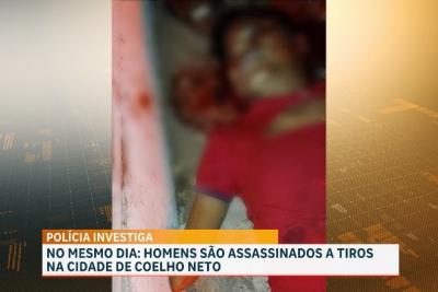 Dois homicídios em Coelho Neto podem estar relacionados, aponta polícia