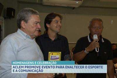 Aclem promove evento para enaltecer o esporte e a comunicação