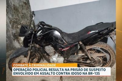 Suspeito de assaltos a motos é preso em operação policial em Miranda do Norte