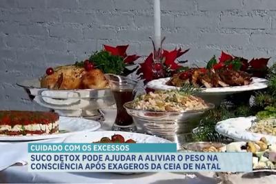 Cuidado com os excessos na ceia de natal