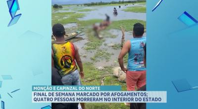 Três mulheres morrem afogadas após canoa afundar em lago no interior do MA