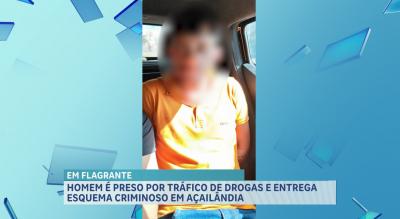 PM prende suspeito de tráfico de drogas em Açailândia; armas são apreendidas