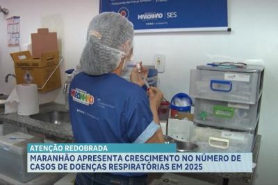 Casos de doenças respiratórias aumentam no Maranhão, diz Infogripe