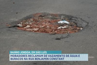 Avenida Benjamin Constant tem novo problema após solução de esgoto