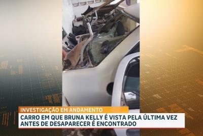 Carro que Bruna Kelly entrou antes de ser encontrada morta é localizado pela polícia