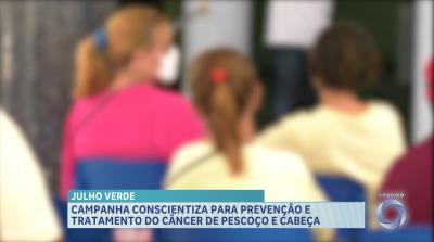 Julho Verde: campanha de conscientização sobre o câncer de cabeça e pescoço