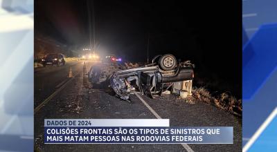 Colisão frontal na BR-230, em Estreito, termina com 2 mortos e passageiros feridos